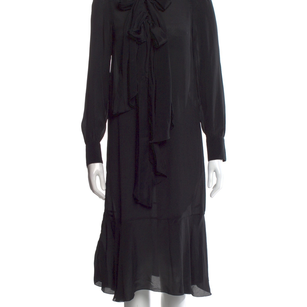 See by Chloé Mock Neck Midi Length Dress Size 42